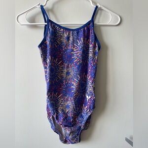 Salute Leotard: Golden Explosion Leotard